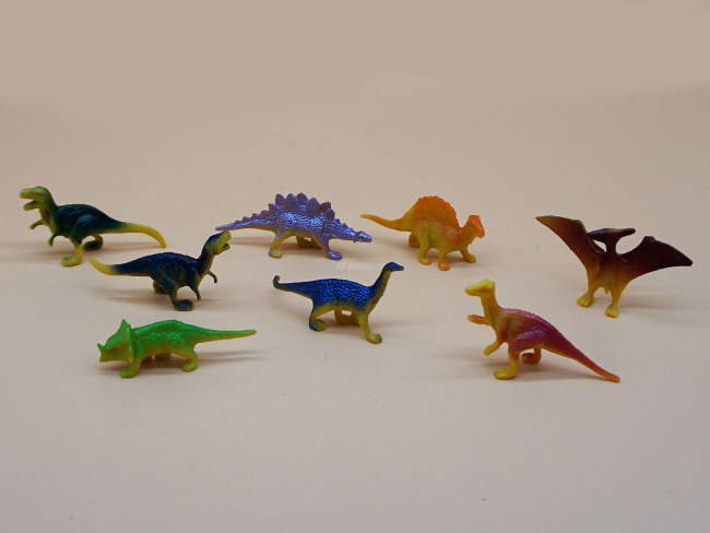 丙料恐龙套装玩具实心动作恐龙动物