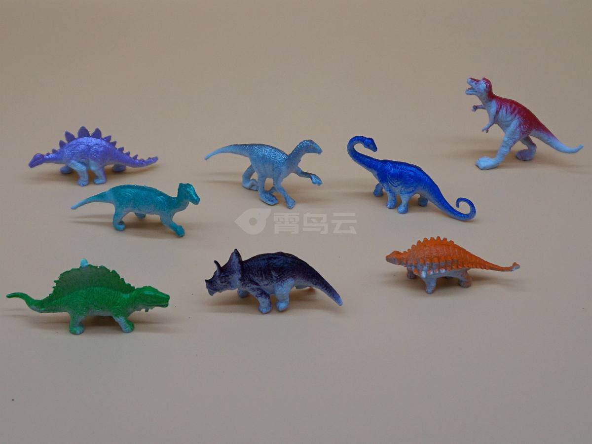 仿真恐龙塑胶搪胶丙料配件动物
