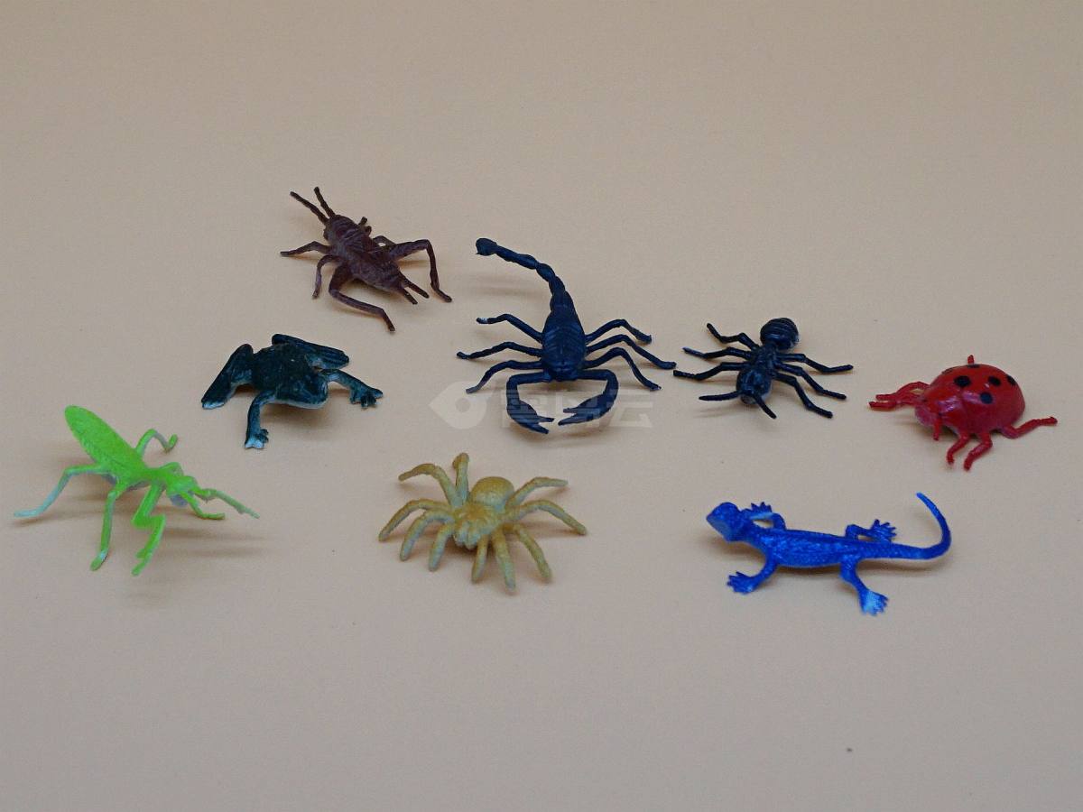 昆虫仿真恐龙塑胶搪胶丙料配件动物