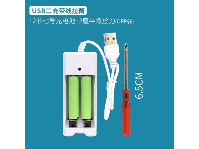 有线USB充电器（2充）