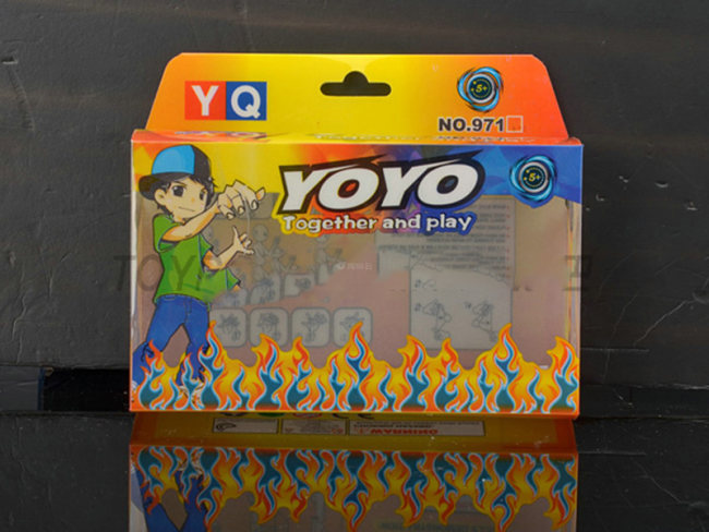 yoyo球PVC,PET印刷包装盒