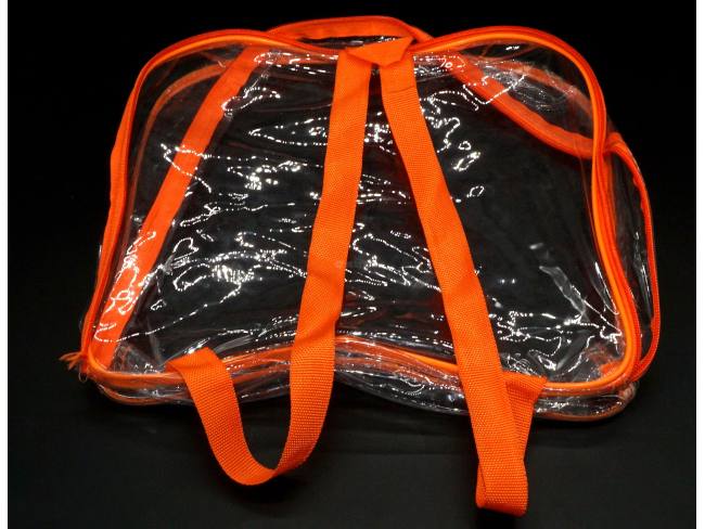 PVC背包袋，积木背包袋，PVC超透卡头袋