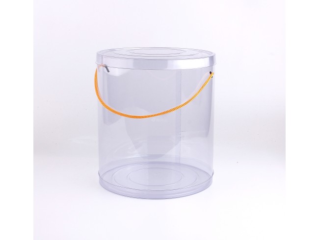PVC/PET/PP透明印刷胶盒，PVC透明圆筒，包装吸塑