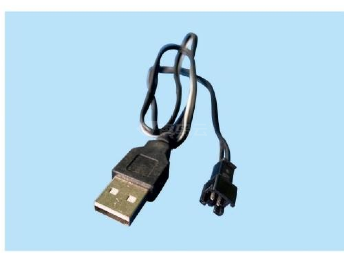 USB插头A公 SM 带钩-2P