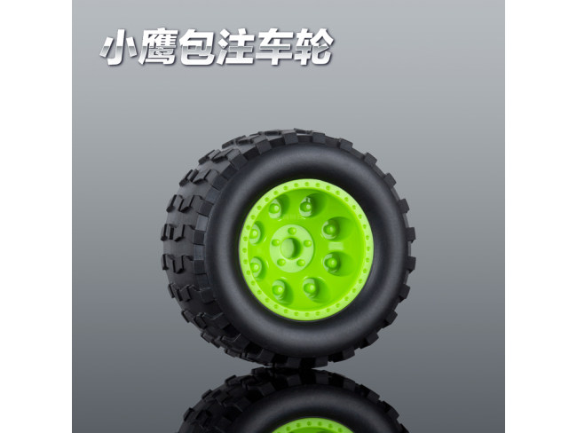 58MM-A越野车轮胎包注包胶仿真玩具车轮定做