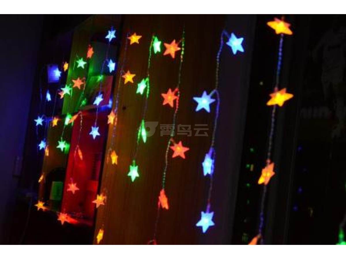 LED彩灯串灯闪灯圣诞树装饰灯节日灯条
