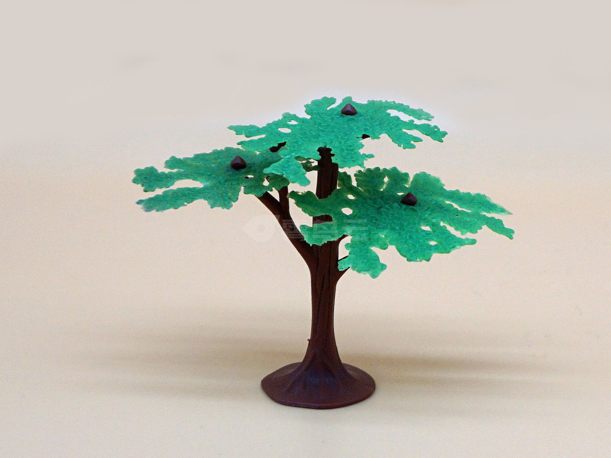 仿真树模型搪胶塑胶配件