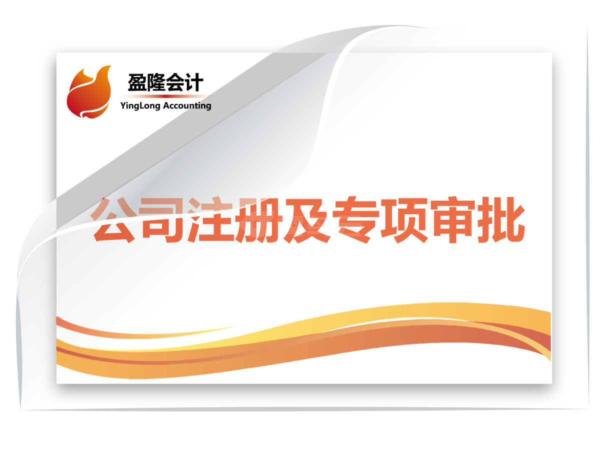 公司注册及专项审批