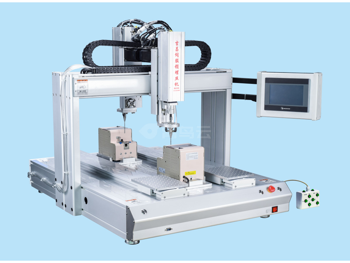 背靠背双平台吸附式（伺服锁）螺丝机