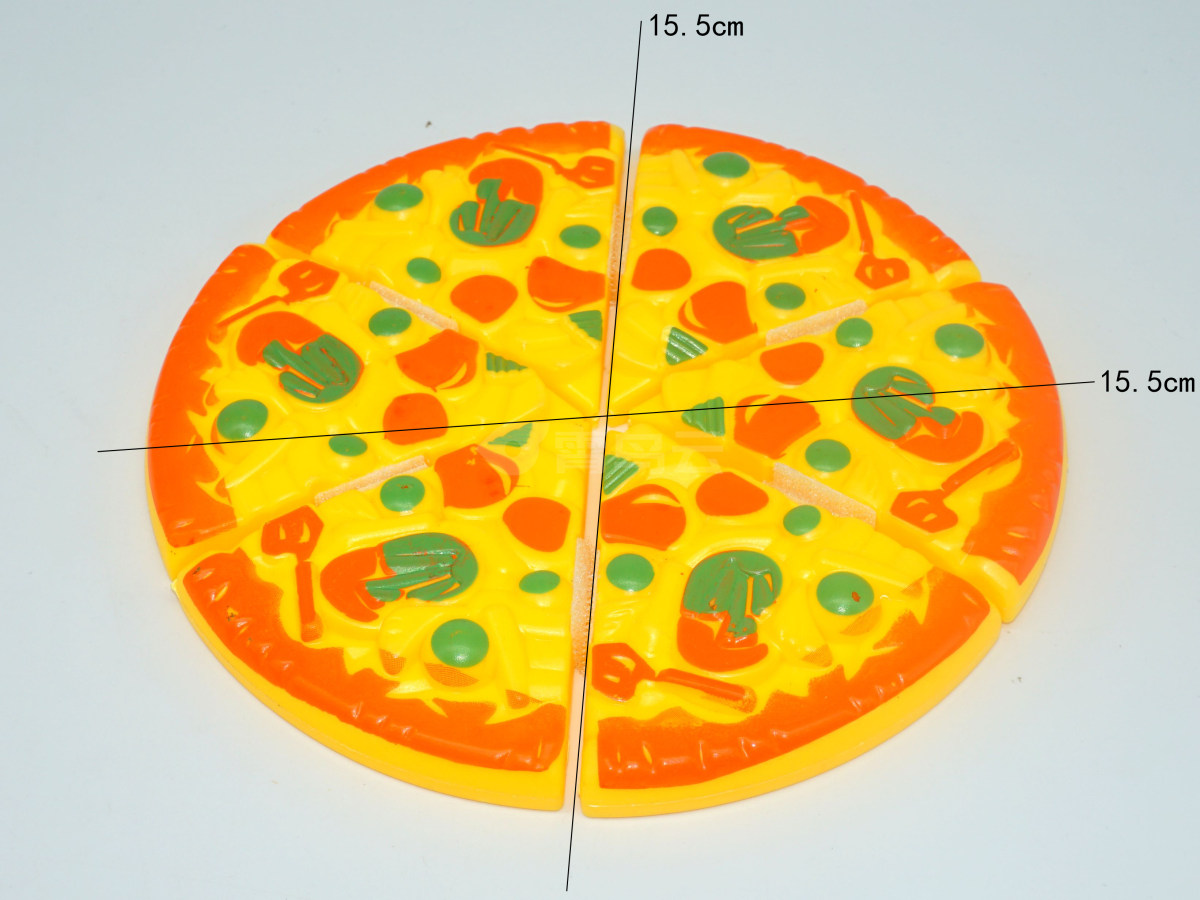 切切乐 儿童过家家仿真吹瓶食物披萨