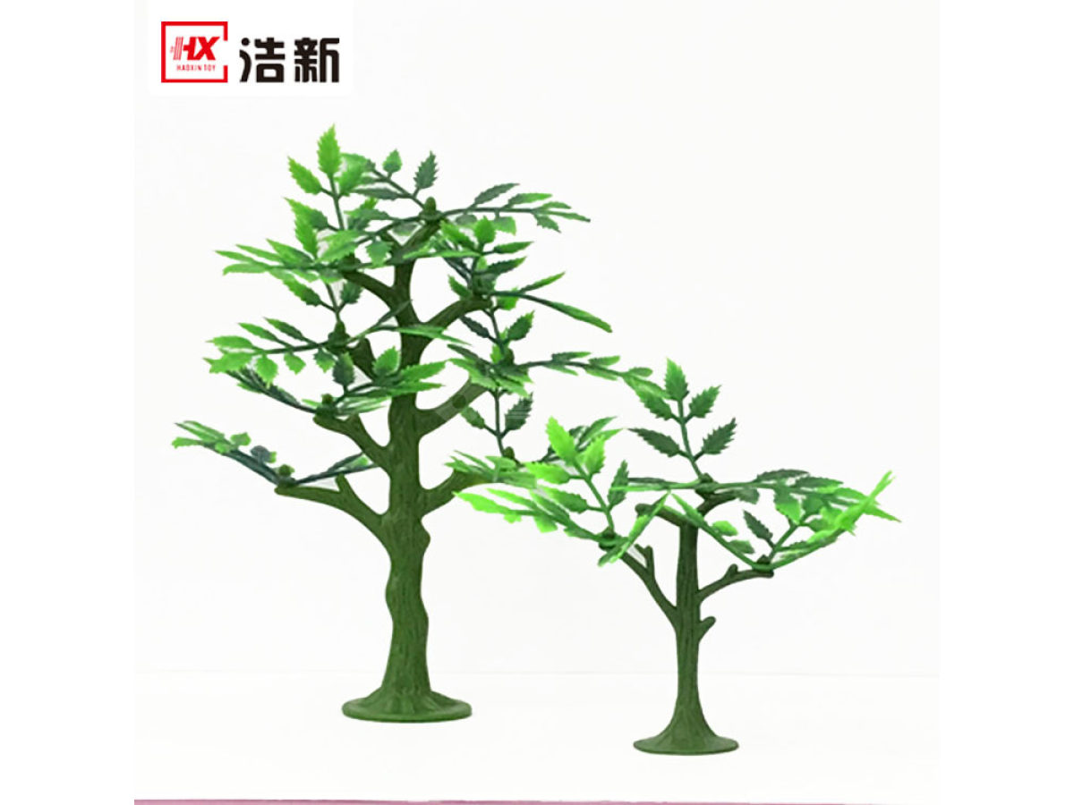 仿真小树栅栏创意迷你植物玩具摆件沙盘模型