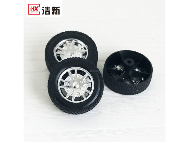玩具车轮胎 玩具车轮子 塑料轮 电镀细纹