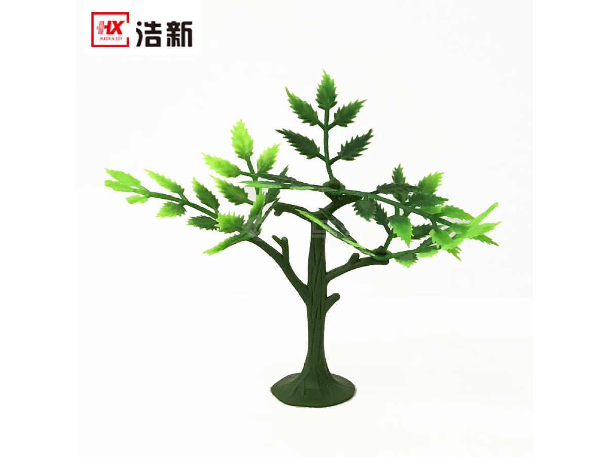 仿真小树栅栏创意迷你植物玩具摆件沙盘模型