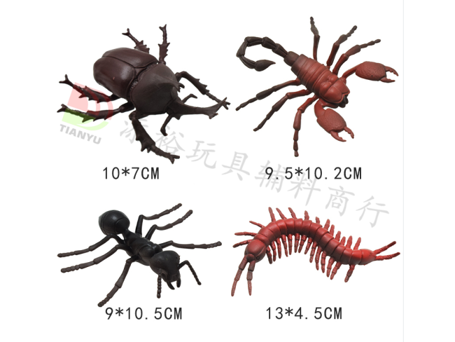 10.7*8.7*2.3cm四款昆虫