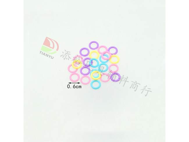 0.6cm马卡龙小水机圈
