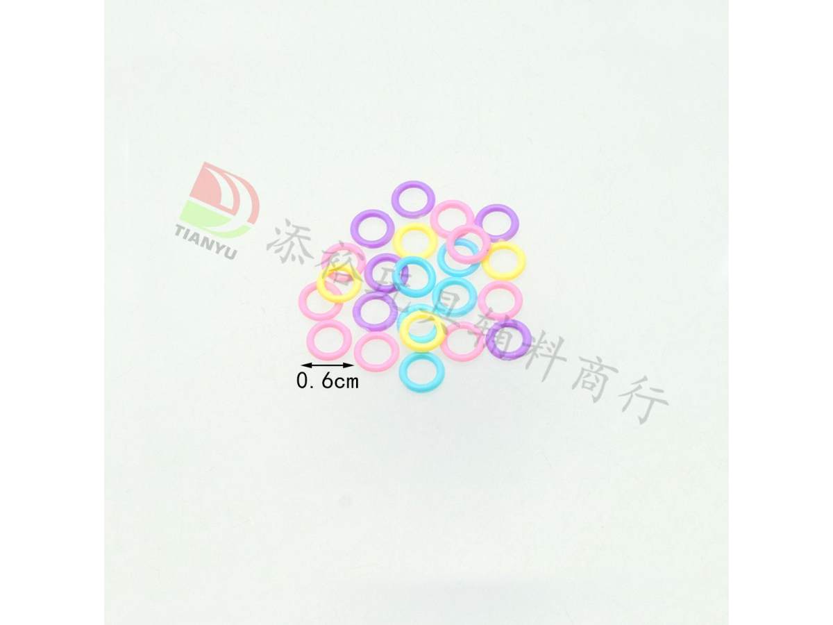 0.6cm马卡龙小水机圈