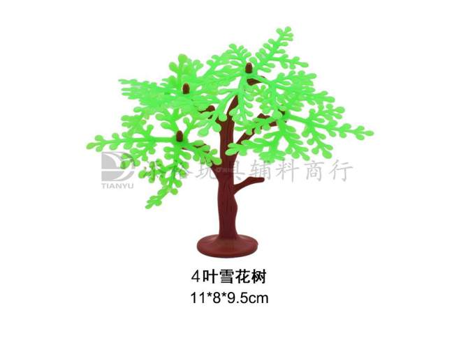 11*8*9.5cm 4叶雪花树
