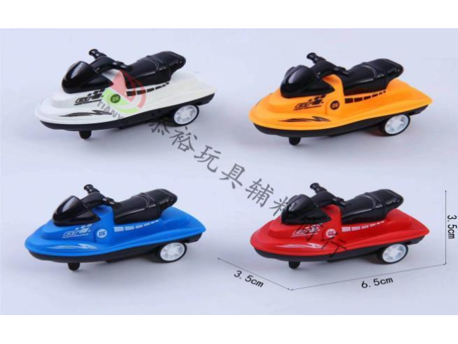 4色回力水艇沙滩摩托艇（装箱）