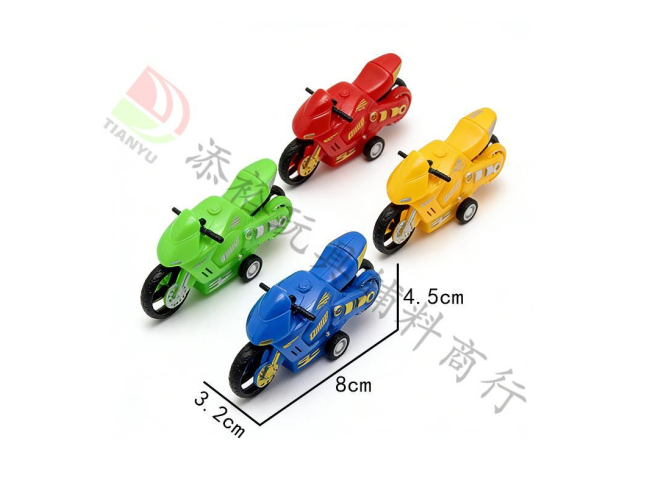 4色仿真回力摩托车（装箱）