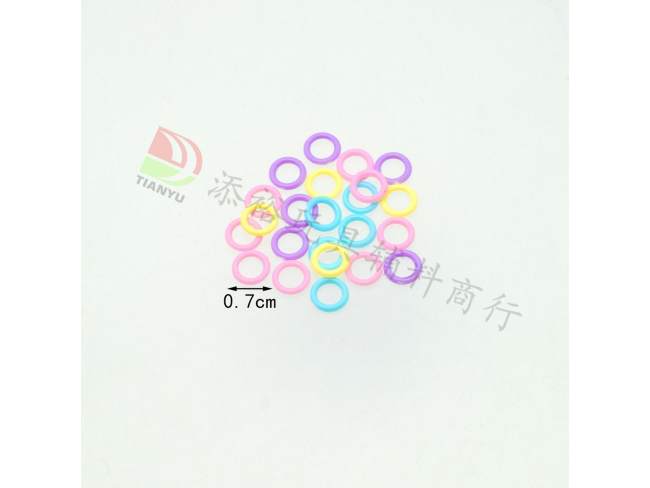 0.7cm马卡龙大水机圈