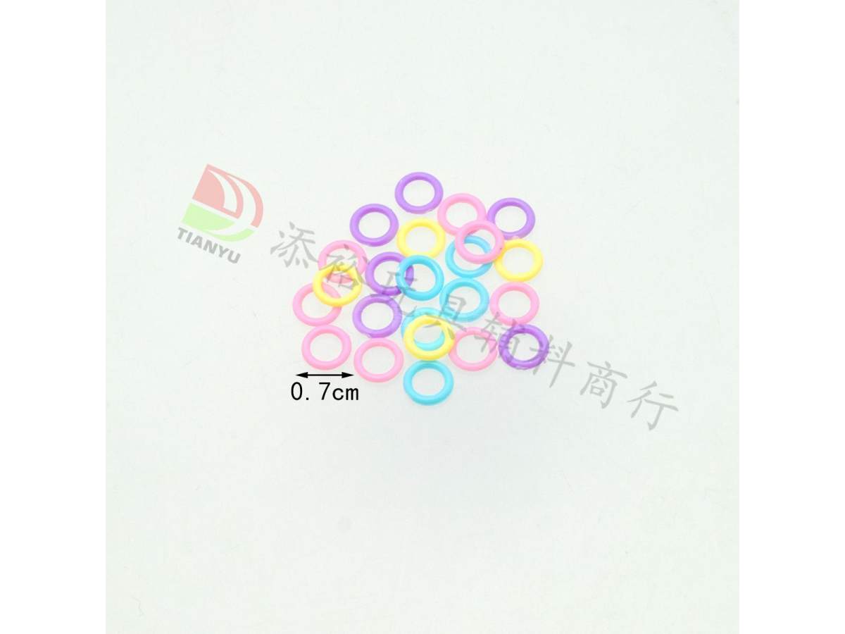 0.7cm马卡龙大水机圈