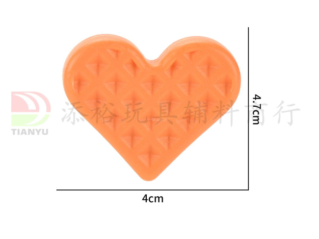 4*4.7*1cm心形鸡蛋饼