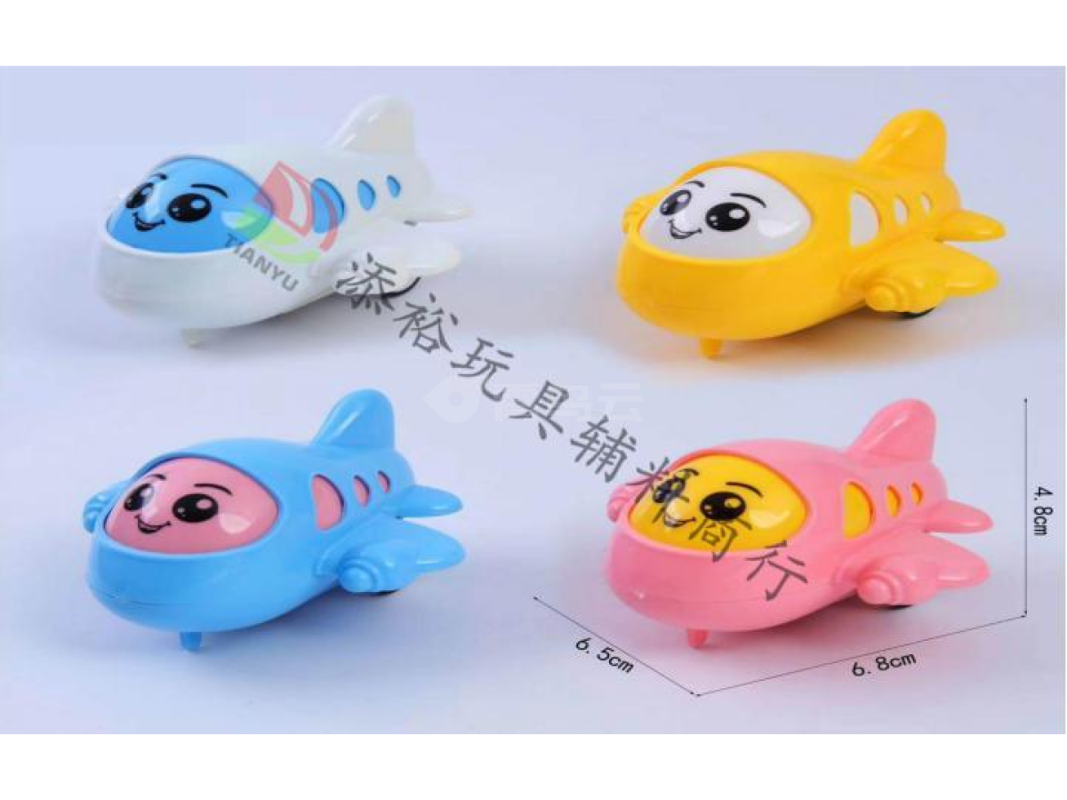 4色回力表情卡通小飞机（装箱）