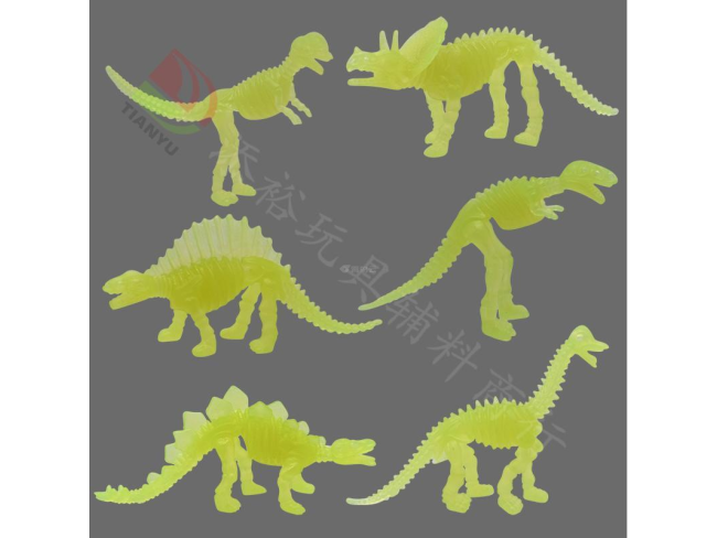 3.5寸6款夜光恐龙骨架A