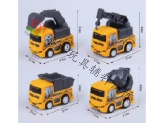 5.6cm4款回力工程车裸车(装箱）