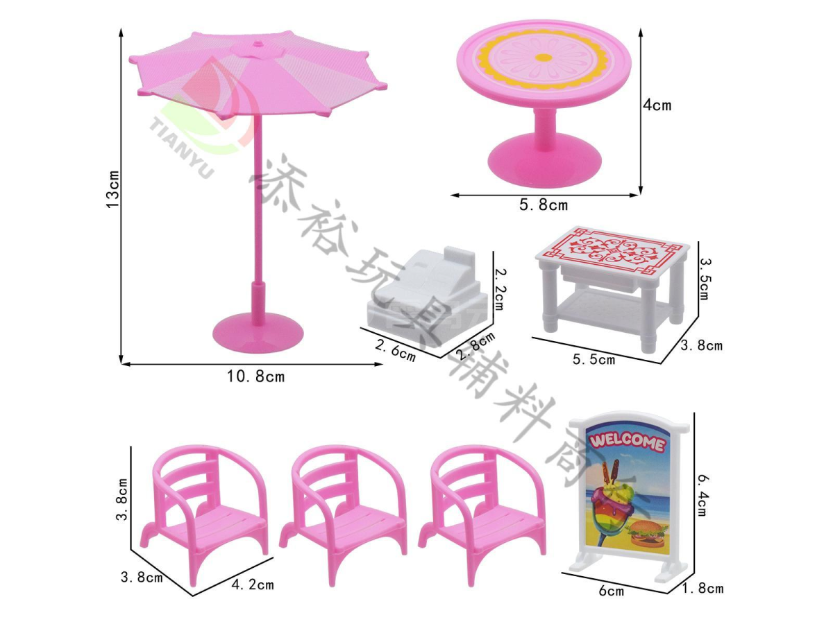 伞桌套加收银台装袋