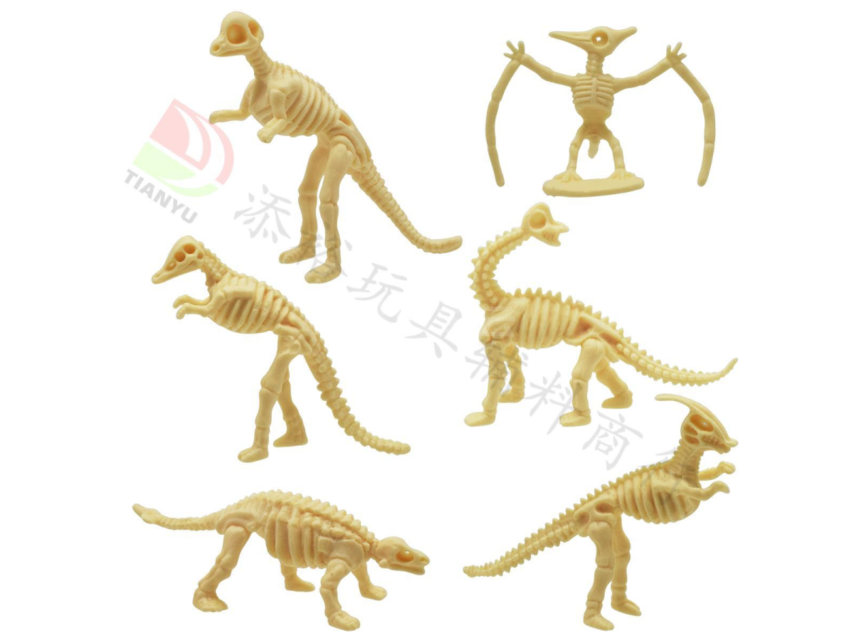 3.5寸6款恐龙骨架
