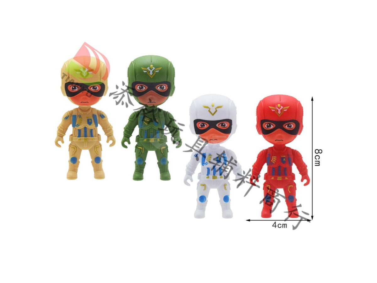 六色卡通航空兵