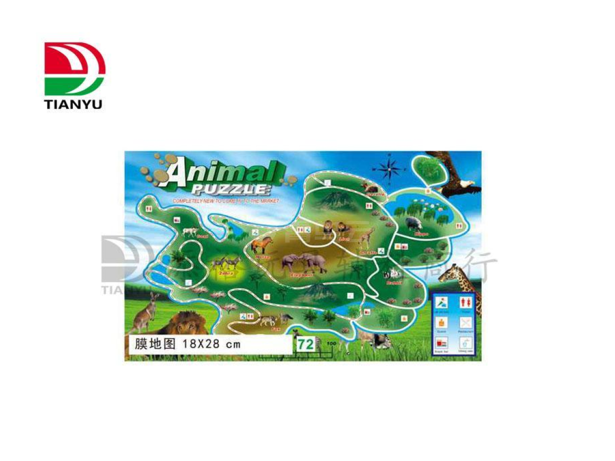 动物膜地图
