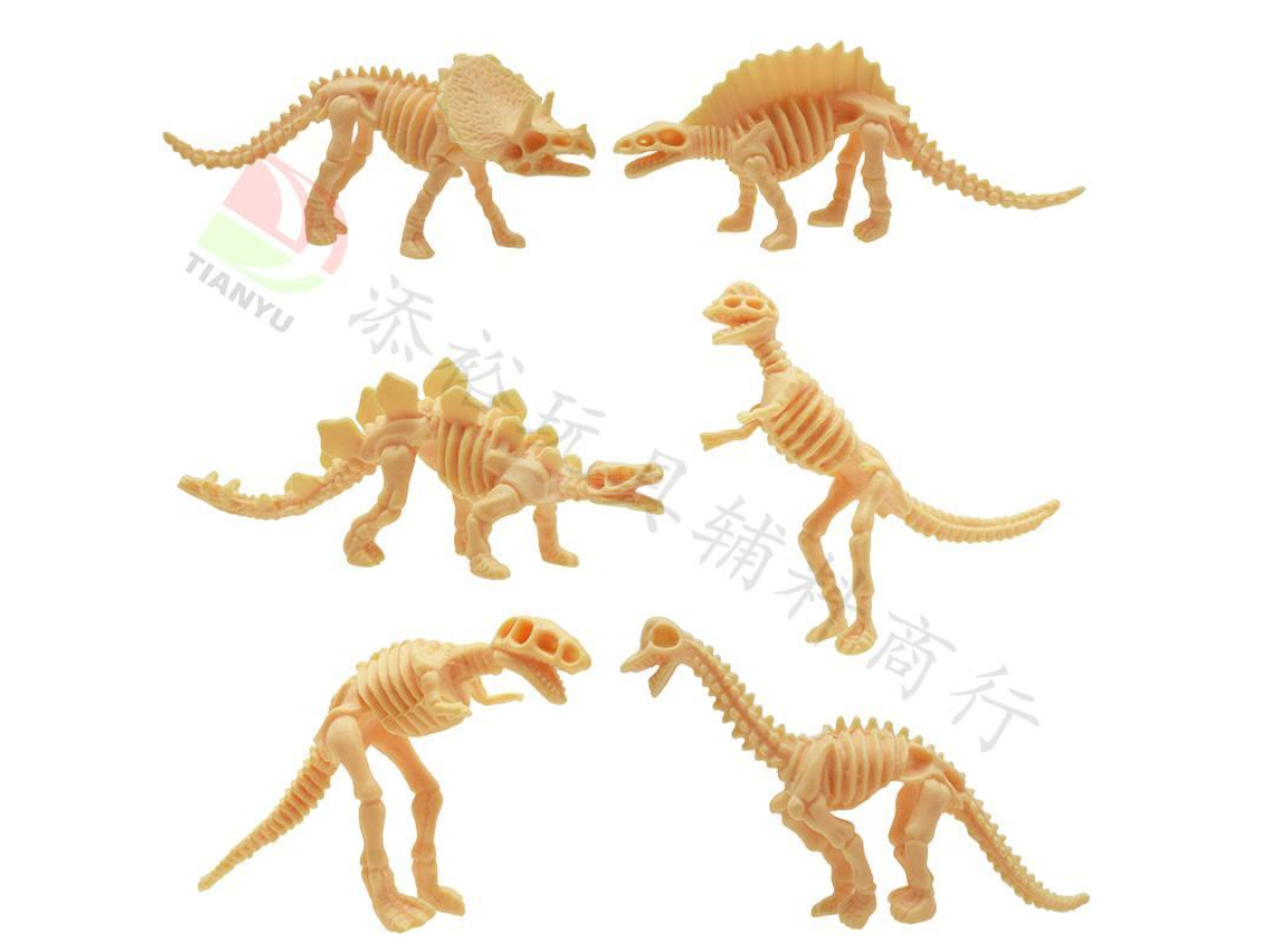 3.5寸6款恐龙骨架2