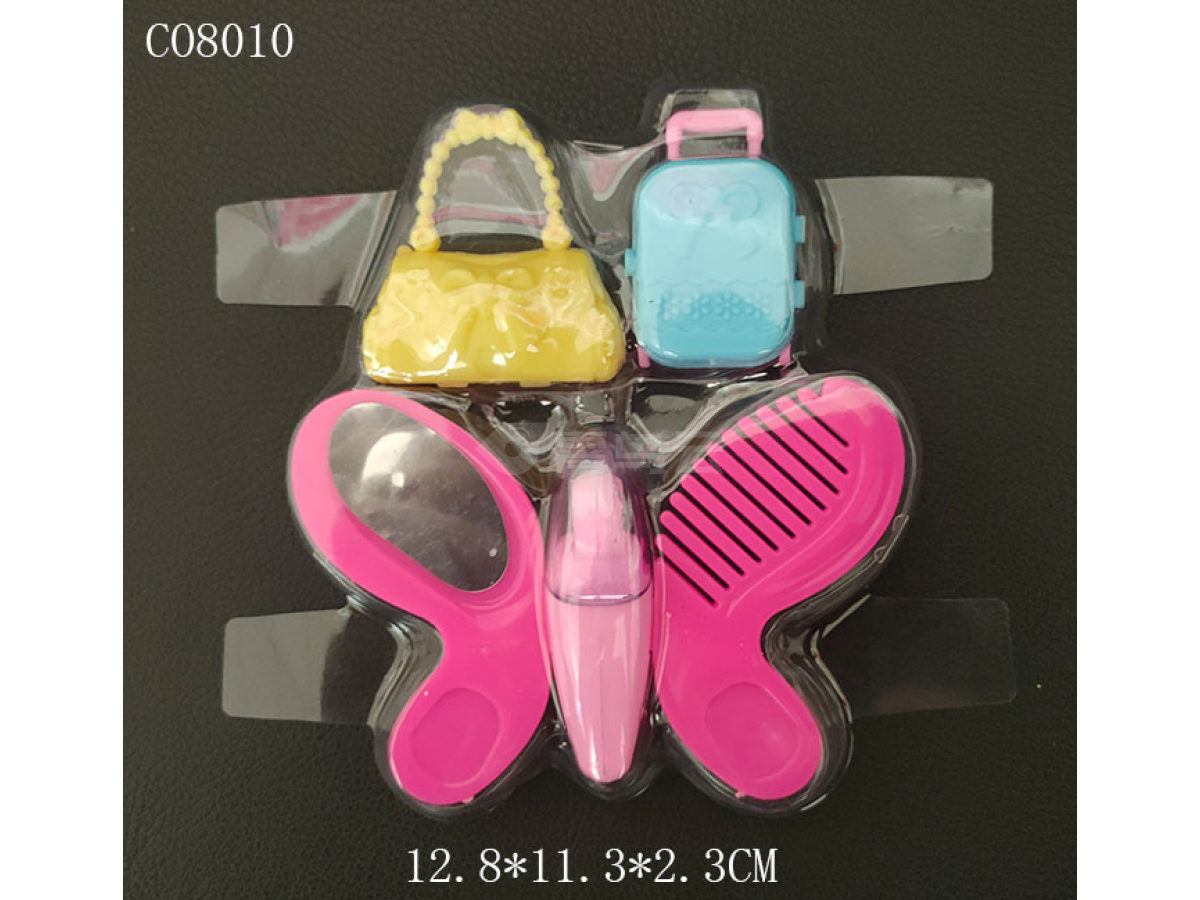 芭比玩具配件饰品鞋子包包吸塑片