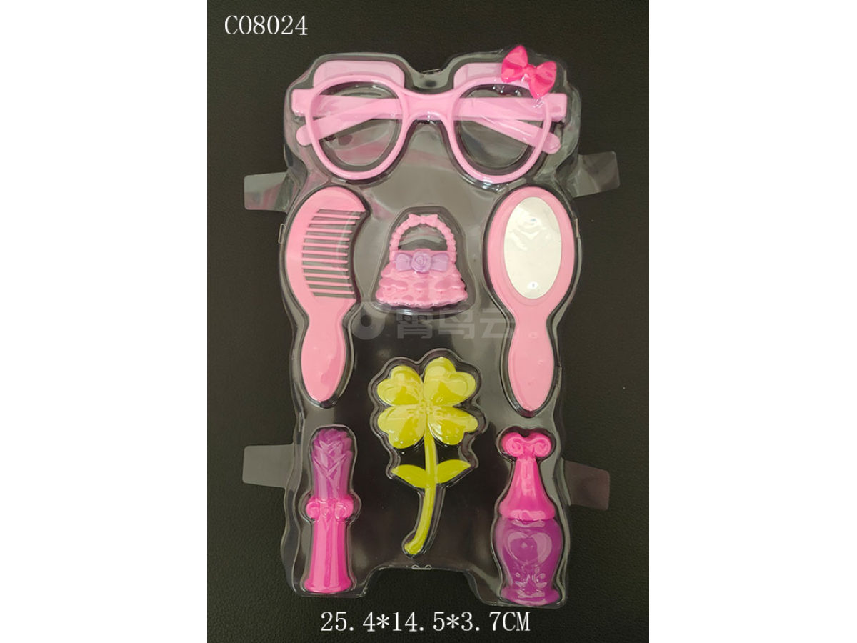 芭比玩具配件饰品鞋子包包吸塑片