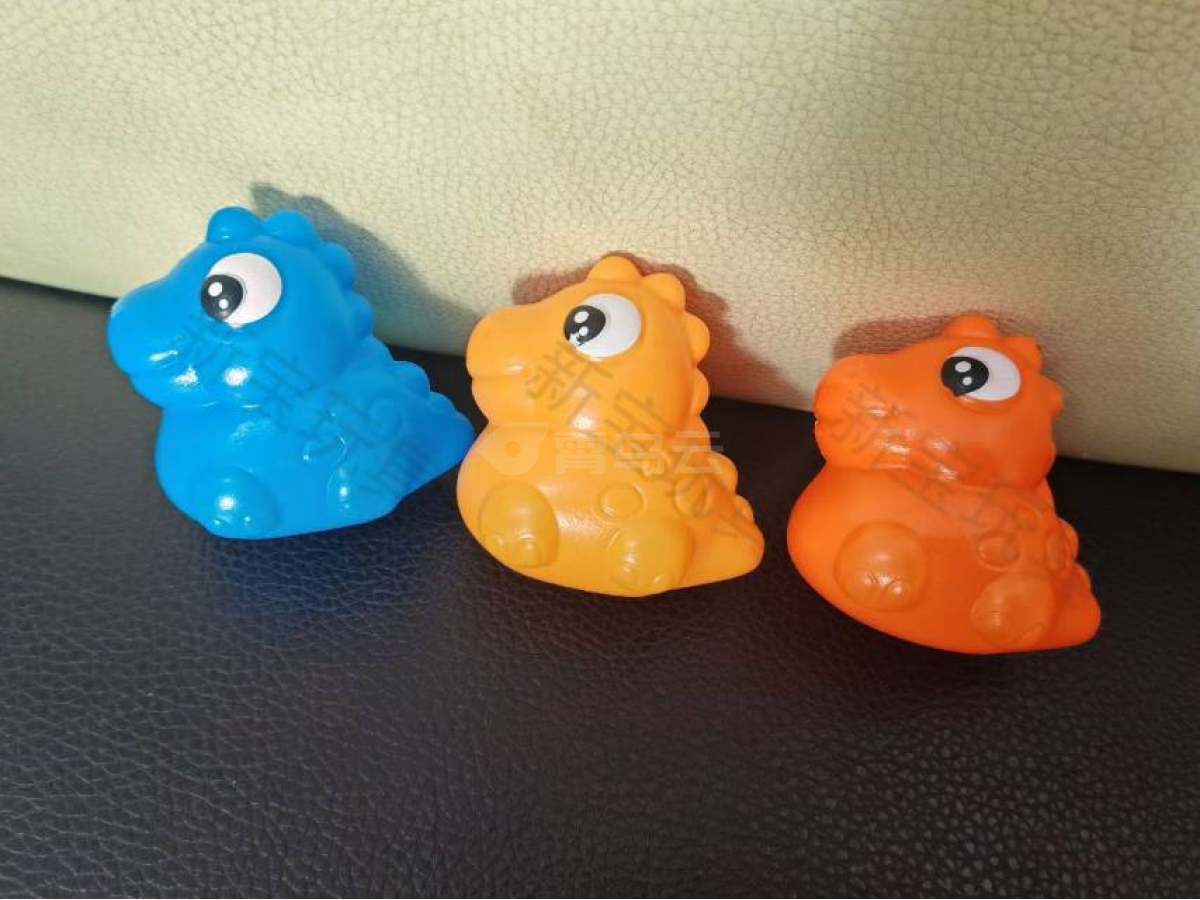 浴室玩具卡通霸王龙小黄鸭游泳圈