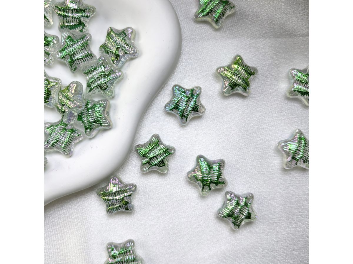 幻彩水波纹五角星