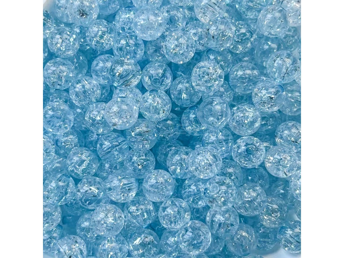 亚克力单色裂纹珠（8 10mm等多尺寸）