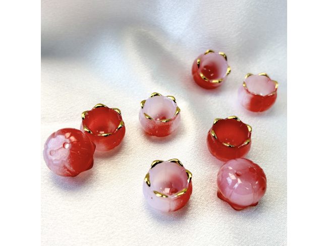 渐变铃兰花花苞珠