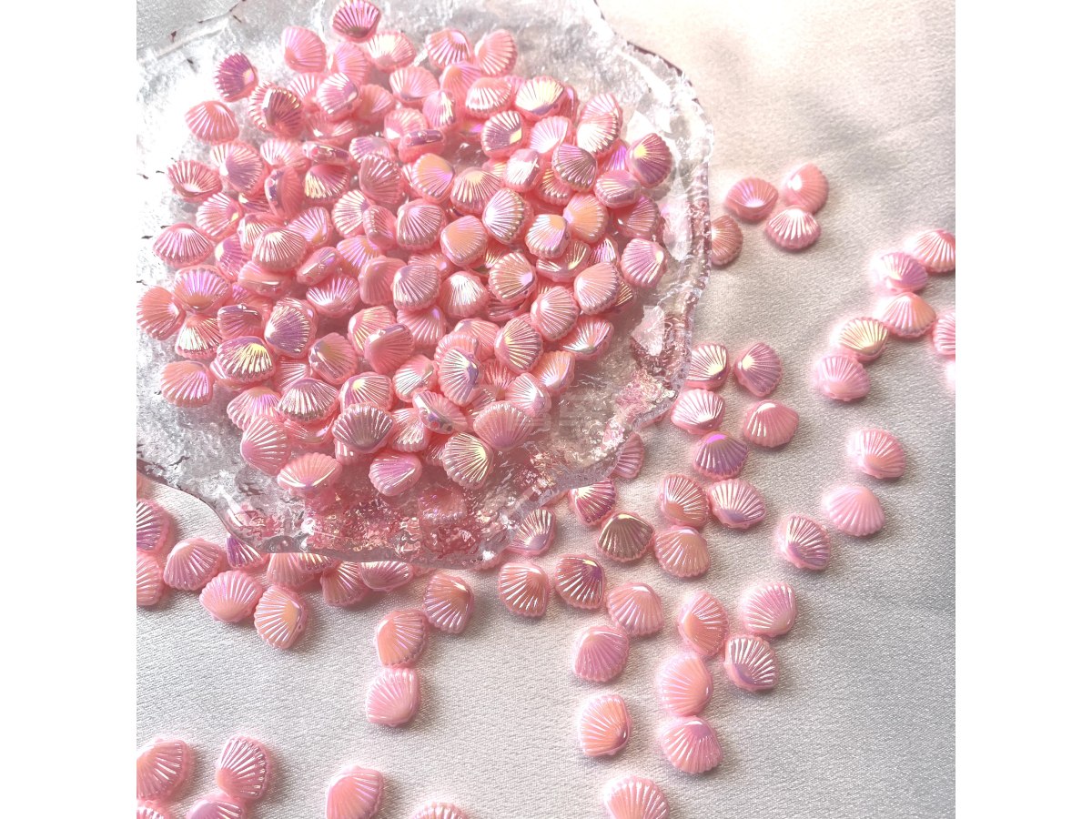 镀彩贝壳珠