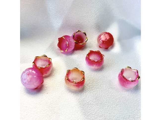 渐变铃兰花花苞珠