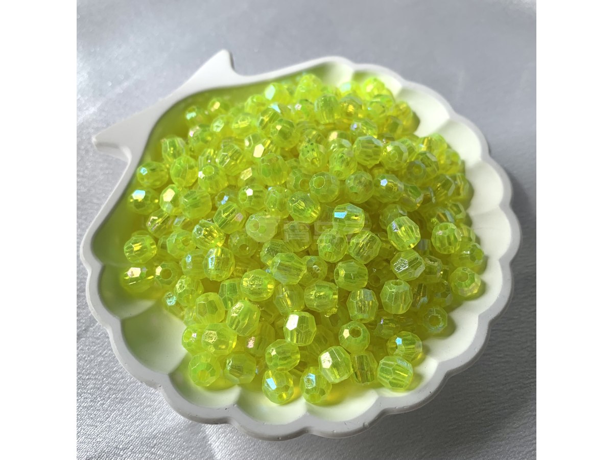 角滚镀明彩圆珠