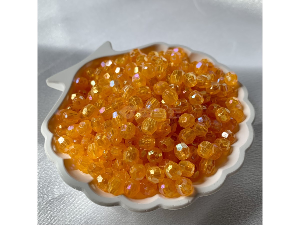 角滚镀明彩圆珠