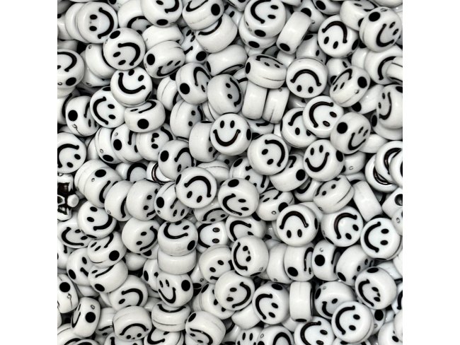 5×10mm扁圆笑脸珠