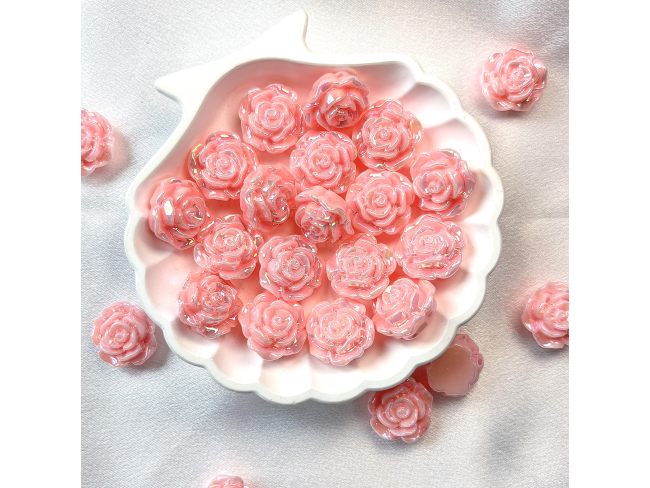 镀彩山茶花花珠