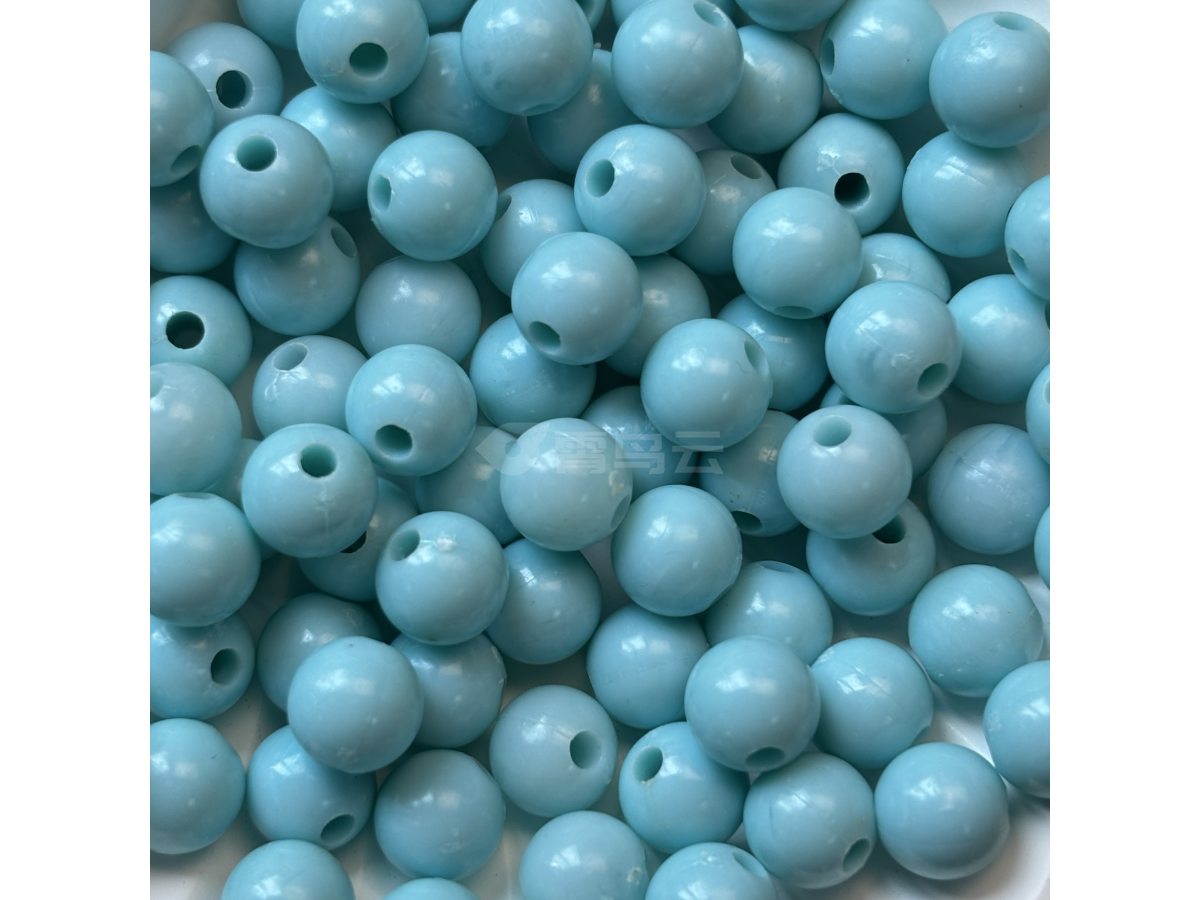 塑料实色圆珠（6 8 10 12 14mm等多尺寸）