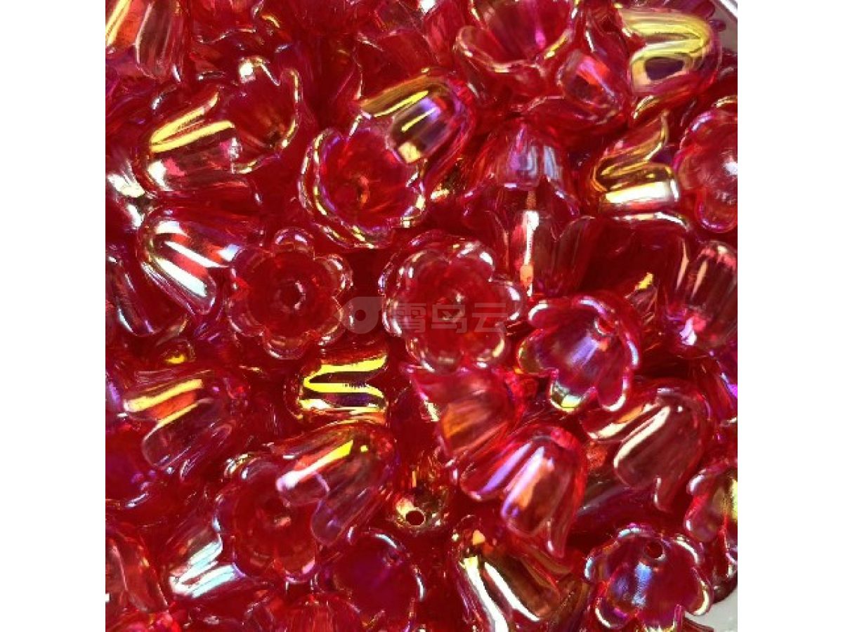 镀彩小铃兰花花珠