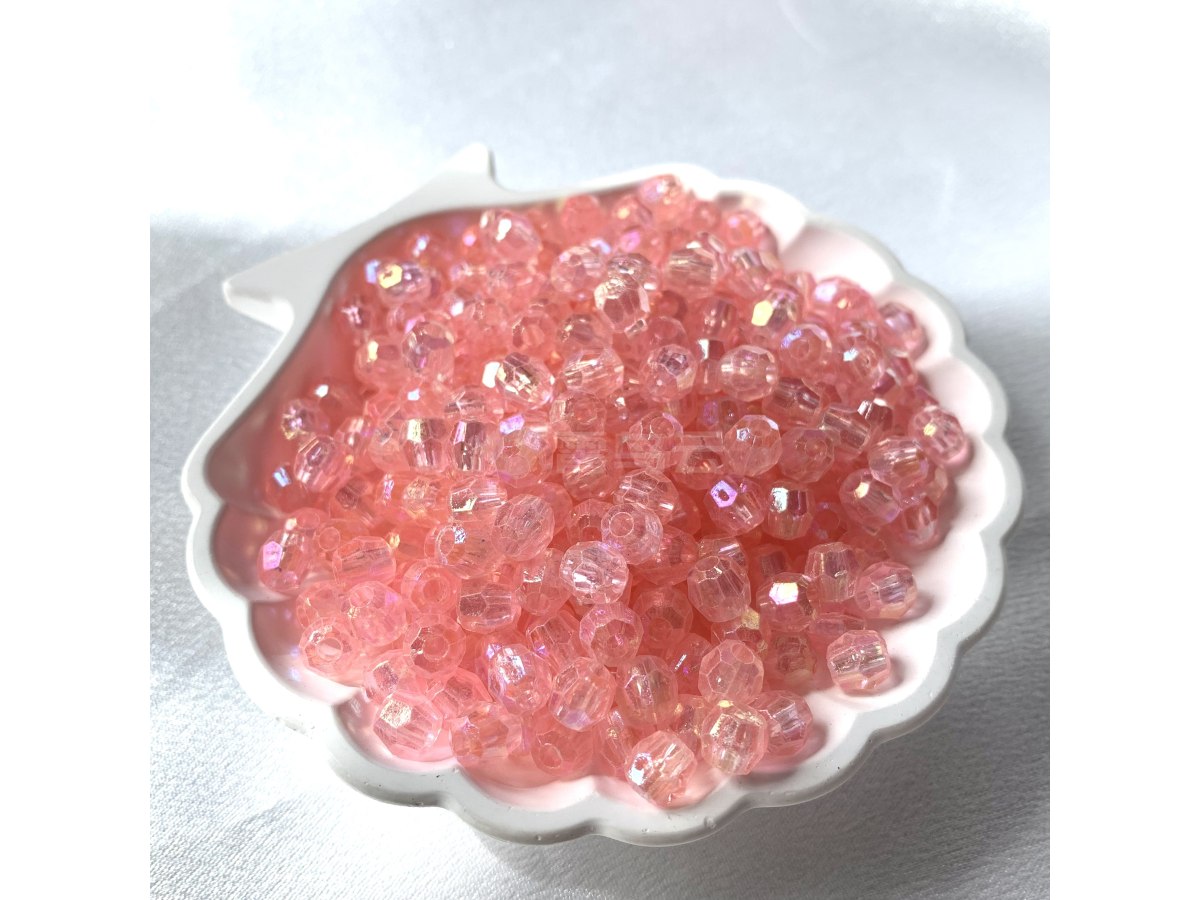 角滚镀明彩圆珠