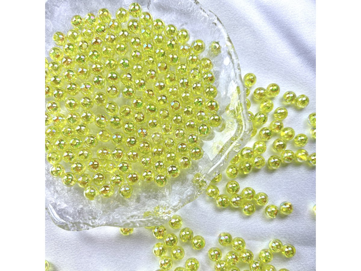 板镀透明彩珠（多款式多颜色）